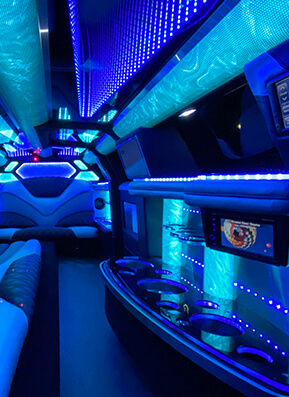 modern party buses